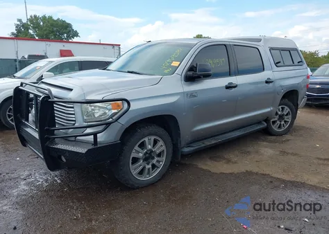 2014 Toyota Tundra Platinum 5.7L V8 from USA, damaged, VIN 5TFAW5F11EX328820